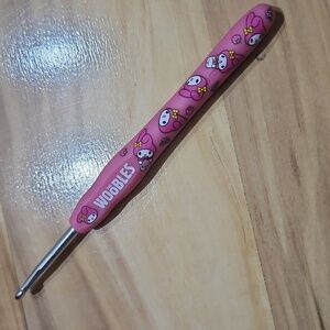 *Limited Edition* The Woobles Hello Kitty My Melody Crochet Hook